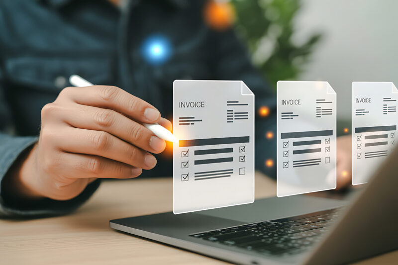 Split invoicing for music lessons, part paid by the school and part by the parent